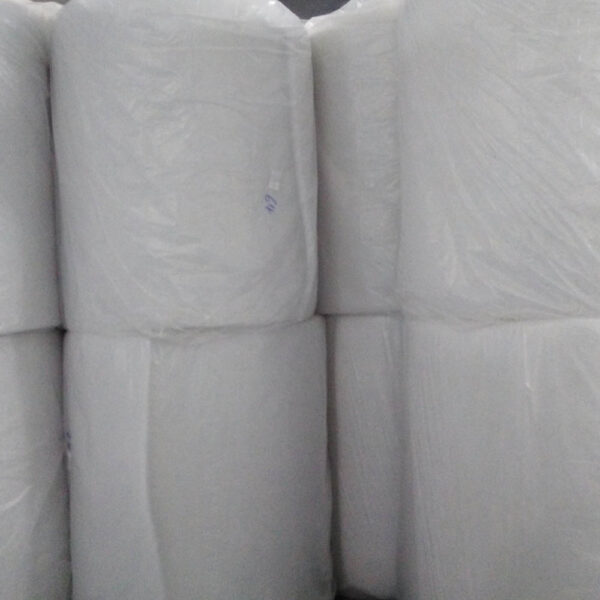 白色热风棉卷材料
